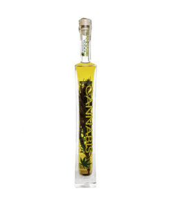 Euphoria Spirit | Cannabis Vodka - 100 ml with hemp plant for decoration