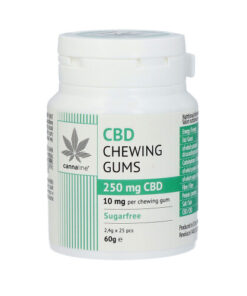 cannaline CBD Chewing Gum with 250 mg of pure CBD