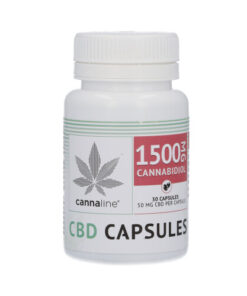 cannaline CBD Capsules 1500 mg - with 1500 mg of Pure CBD