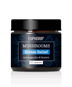 Euphoria Mushrooms Stress Relief Blend Ashwagandha & Brahmi