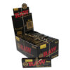 RAW Black Connoisseur 1¼ Rolling Papers + Tips