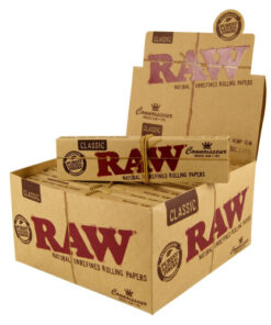 RAW Classic Rolling Papers Connoisseur Kingsize