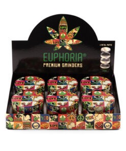 Euphoria Metal Grinders Groovy 63 mm - 4 parts