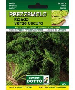 Sementi da Orto - Prezzemolo Rizado verde oscuro 2 - Sem. Dotto