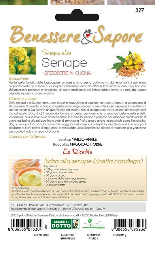 Benessere & Sapore - Semi di Senape - immagine 2