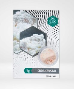 CBD Alchemy | Isolato di Cristallo – Puro al 99,8% CBDA