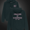 Greenhouse seeds | Felpa con cappuccio GH Creators of Champions nera rosa