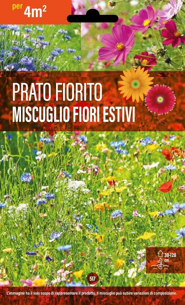 Prato Fiorito -Miscuglio per Fiori Estivi - Sem. Dotto