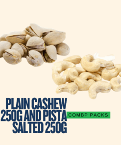 Kashmir Online Store | Combo Pack of Plain Cashew 250g and Pista Salted 250g