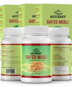 ACTIZEET | Safed Musli  Premium  Capsules