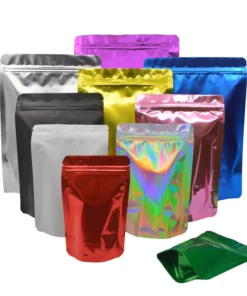 THE EXTRACT ZONE | Colored Smell proof Mylar Zip Bags for Cannabis Wholesale