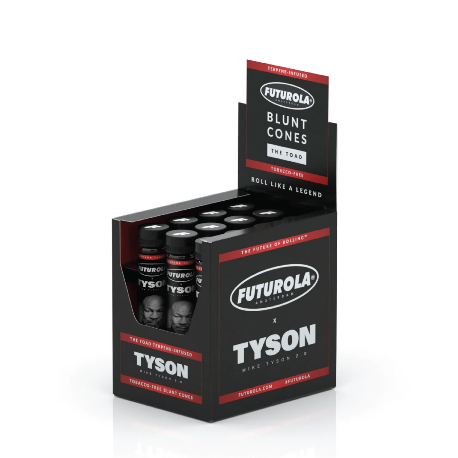 NOVI WS | Futurola | Tyson 2.0 Terpene-Infused Blunt Cones (12 pcs)