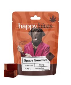 Happy Caps | Space Gummies Top Dog Cola (50mg AJ-1 Each)